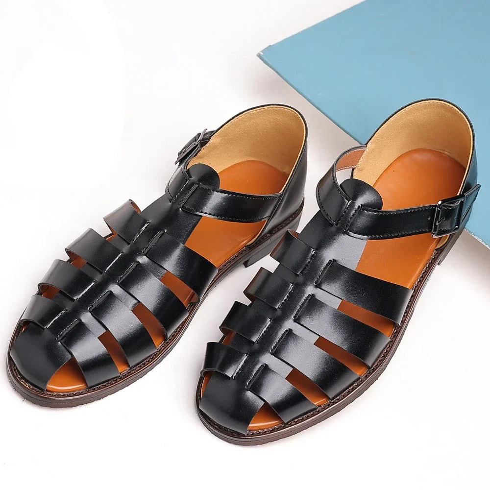 Franco Leather Fisherman Sandal