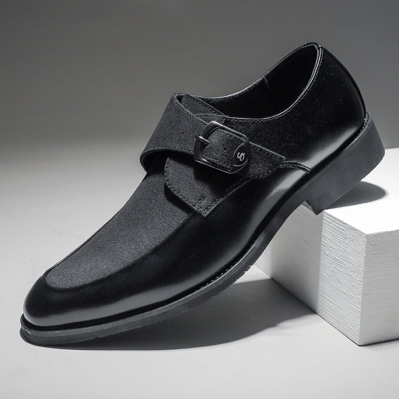Santorini Suede Monk Strap Loafer