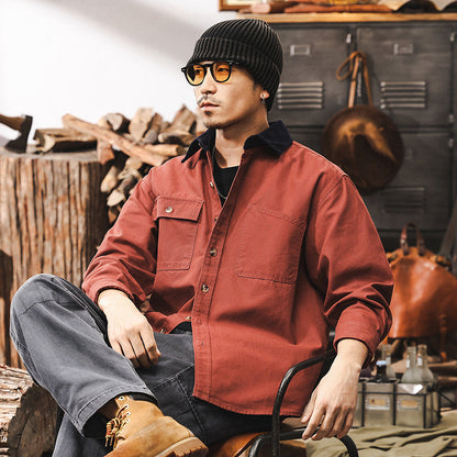 Henry Heavyweight Cotton Shirt