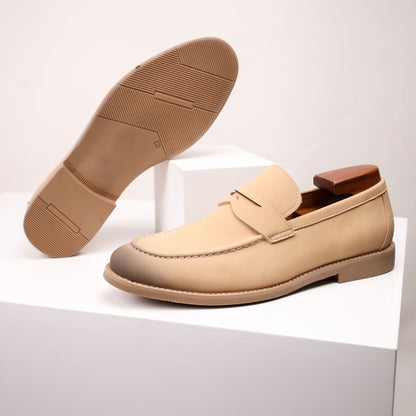 Salvatore Smooth Suede Loafer