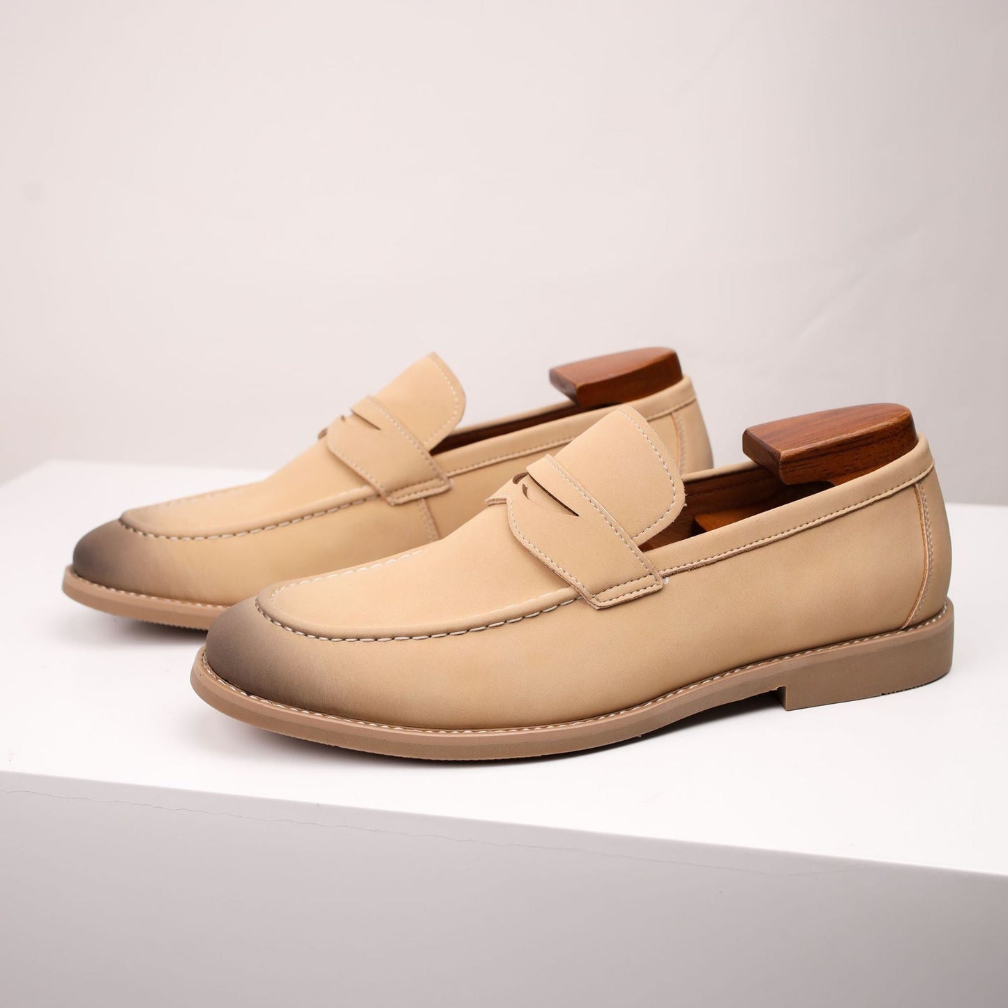 Salvatore Smooth Suede Loafer