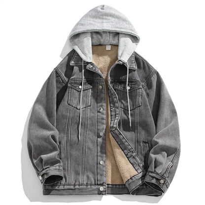 The Central Hooded Denim Jacket