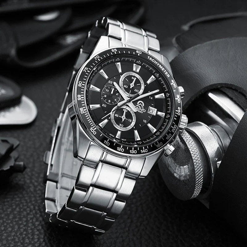 Hudson Bracelet Chronograph Watch, 44mm