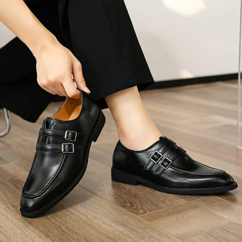 Thompson Double Monk Strap Loafer