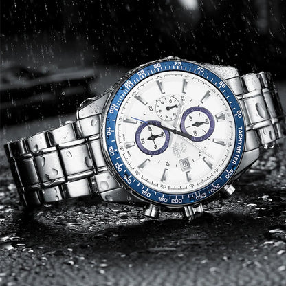 Hudson Bracelet Chronograph Watch, 44mm