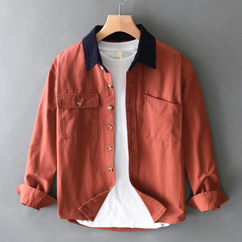 Henry Heavyweight Cotton Shirt