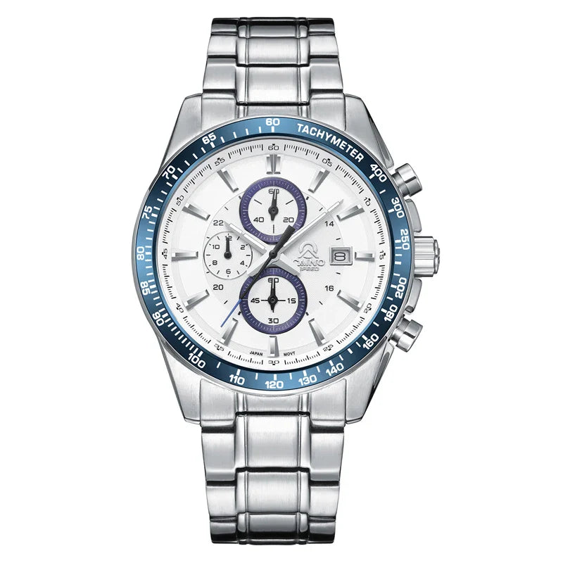 Hudson Bracelet Chronograph Watch, 44mm