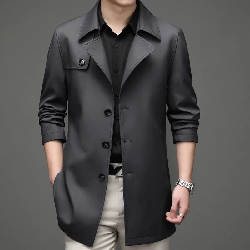 The Alessio Business Trench Coat