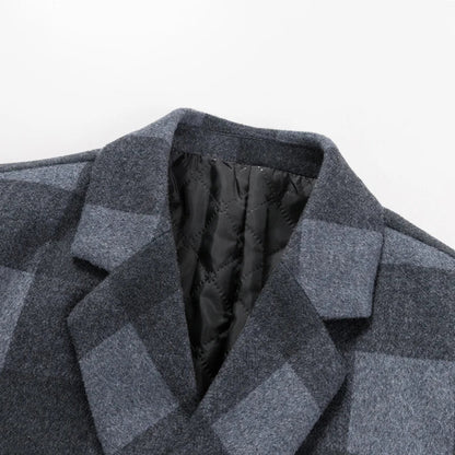 John Wellington Wool Trench Coat