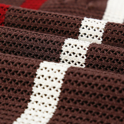 Nolan Open Knit Polo