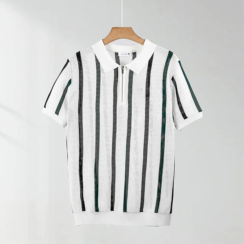Nolan Open Knit Polo