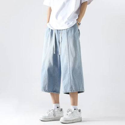 Santa Monica Baggy Jean Shorts