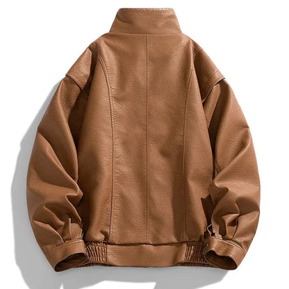 Calvin Leather Field Jacket