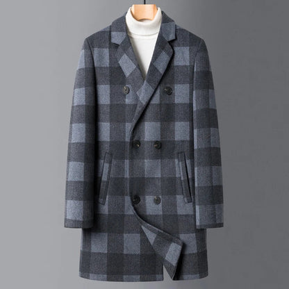 John Wellington Wool Trench Coat