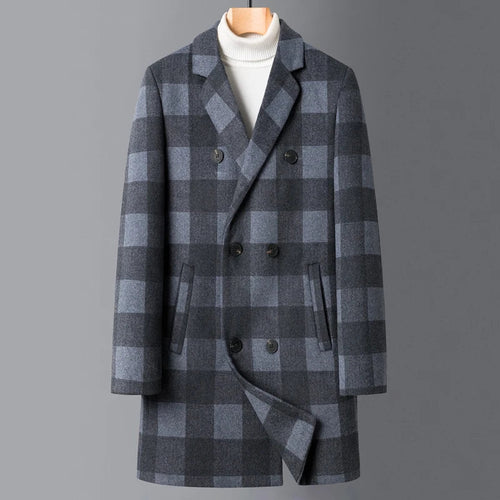 John Wellington Wool Trench Coat