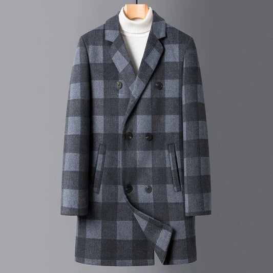 John Wellington Wool Trench Coat