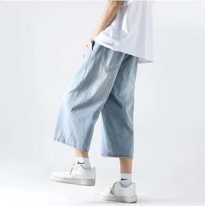 Santa Monica Baggy Jean Shorts