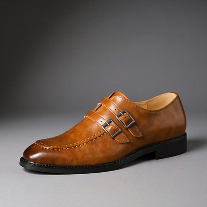 Thompson Double Monk Strap Loafer