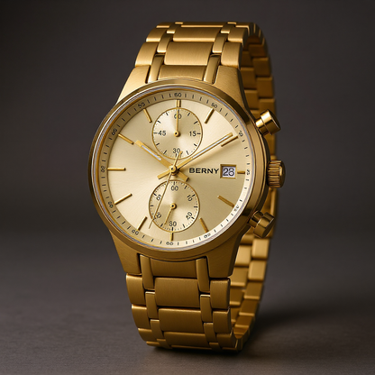 Berny Chronograph Watch, 39mm