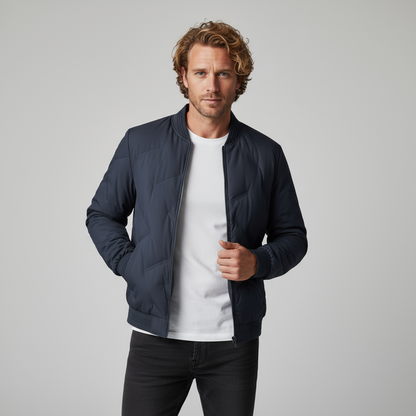 Brenton Quilted Bomber Jacket